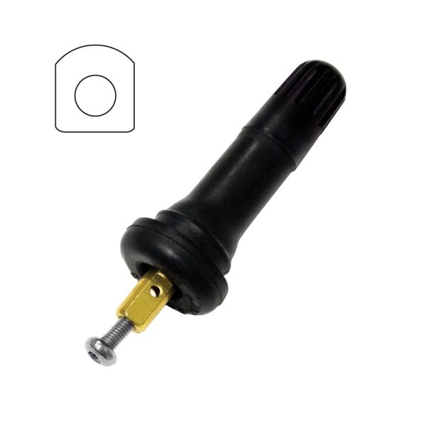 Replacement High Speed Multi Fit Snap In Rubber Tpms Valve Stem For