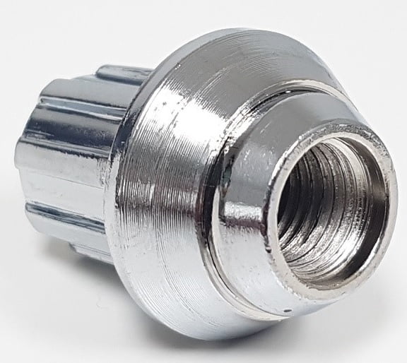 Ford OE Style Silver Locking Wheel Nut Set Including Security Key M12 X